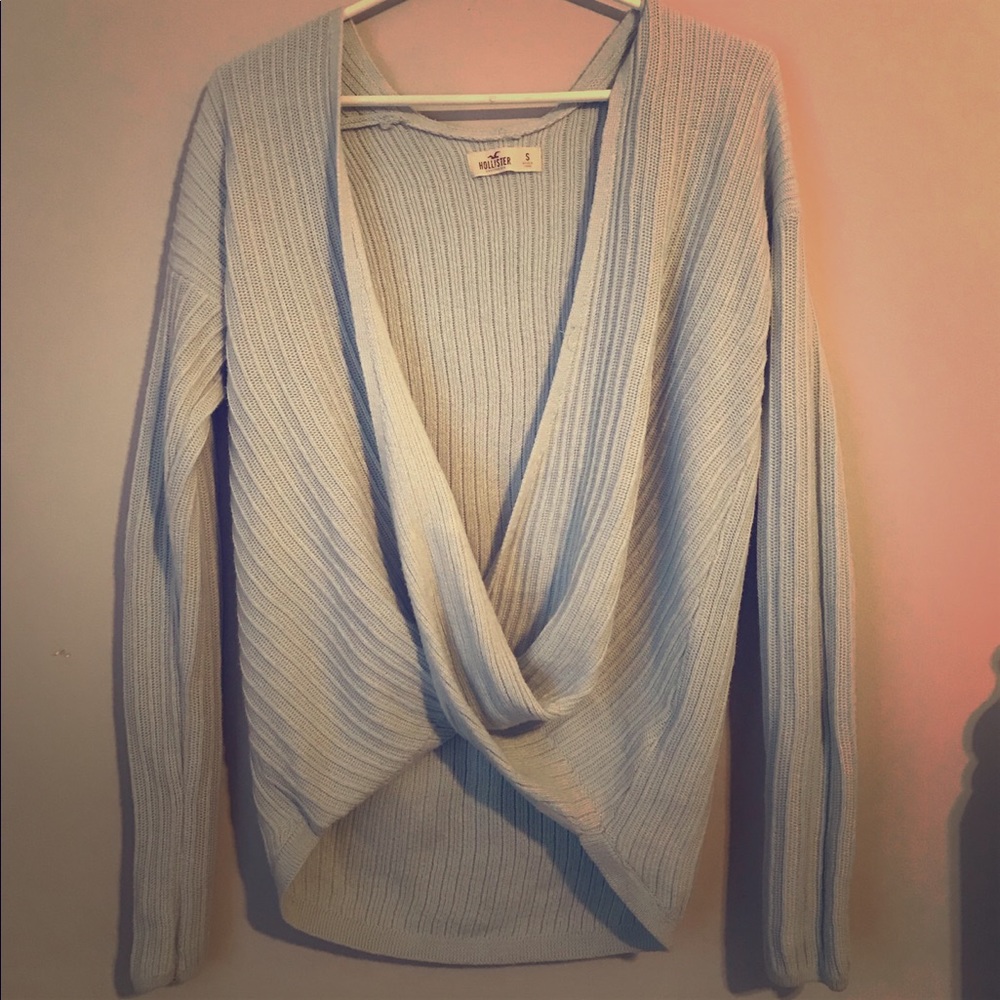 Baby blue sweater